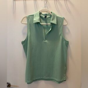 Sleeveless Polo Shirt